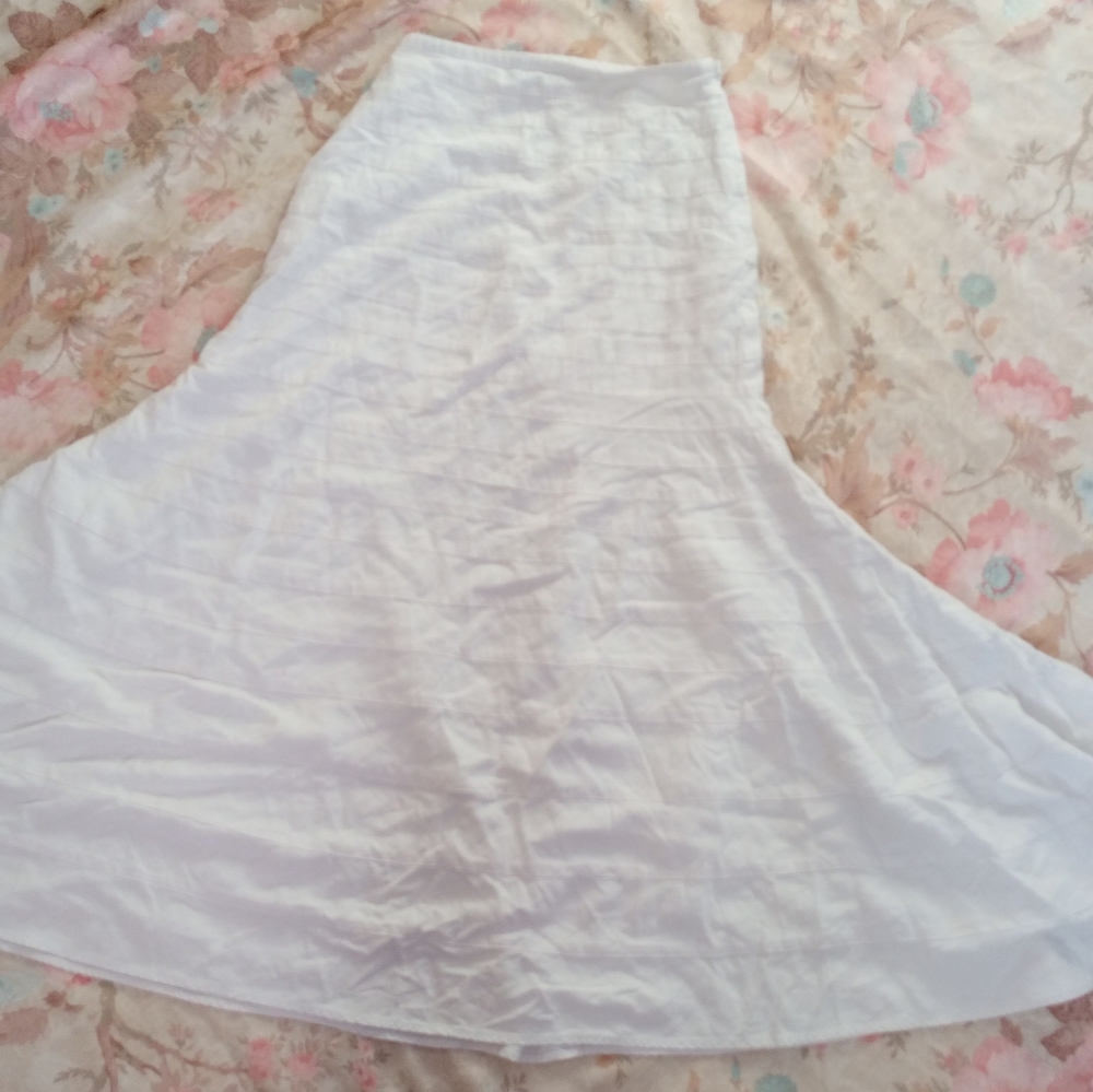 White Maxi Skirt